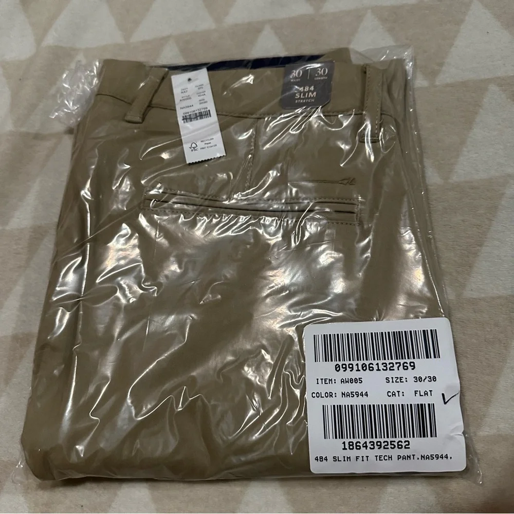 j crew 484 slim fit tech pants khaki tan